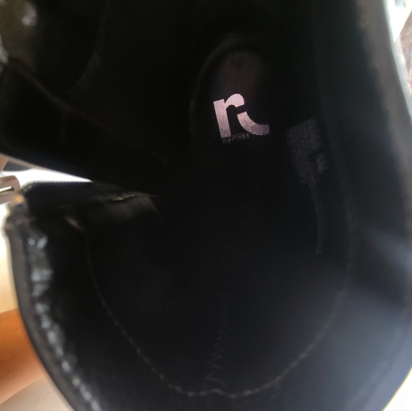 Report Women’s Black Chunky Platform Ankle Boots Size 8M– 4” Block Heel - Picture 10 of 10